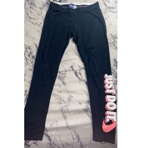Nike Cotton “Just Do It” Leggings